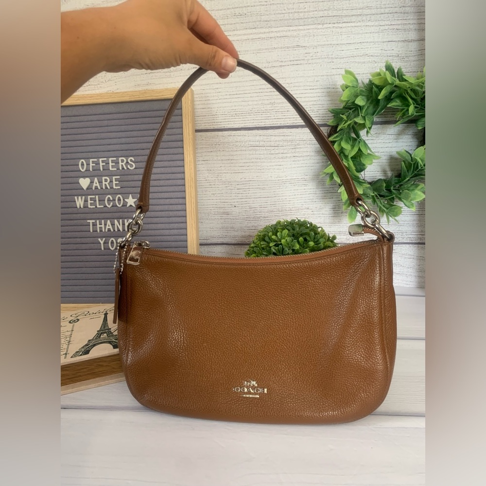 Coach brown shoulder bag